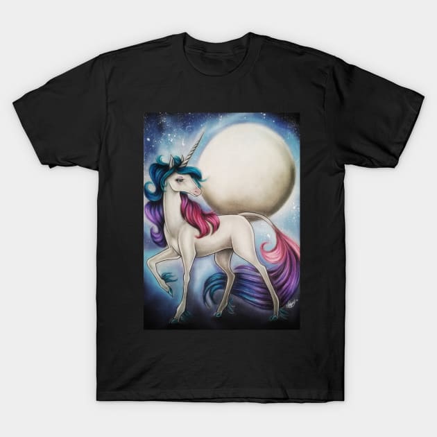 Rainbow Unicorn T-Shirt by Prettielilpixie